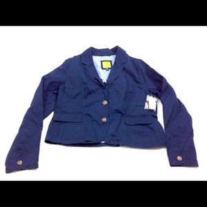 NWT Prince and Fox Cropped Blazer